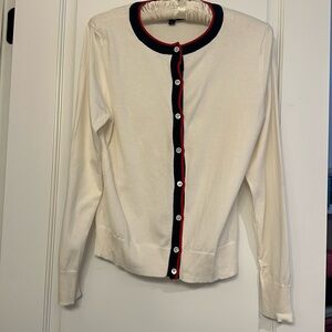 Banana Republic stretch cotton cardigan